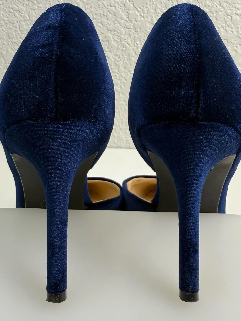 Jessica Simpson | Livvy | Blue Velvet D'Orsay Pumps | 9